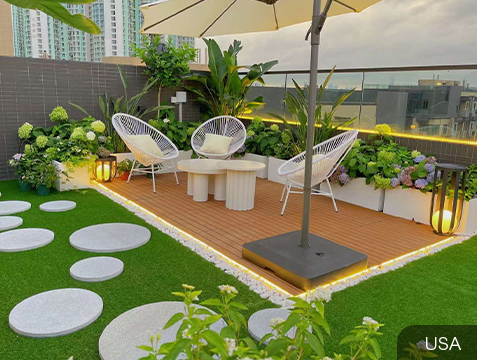 Lantai Balkon & Teras