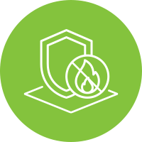 Keamanan yang Ditingkatkan dengan Opsi Tahan Api