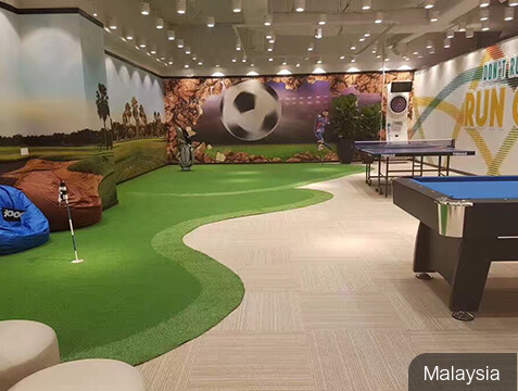 Putting Green Indoor untuk Rekreasi